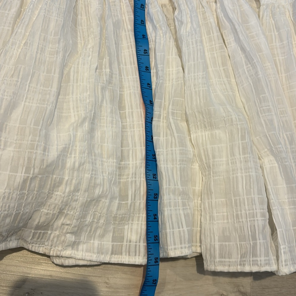 EVARAE Amber NWT Dress MSRP$530 W/a tie-front V neck with short puff sleeves. - Picture 11 of 15